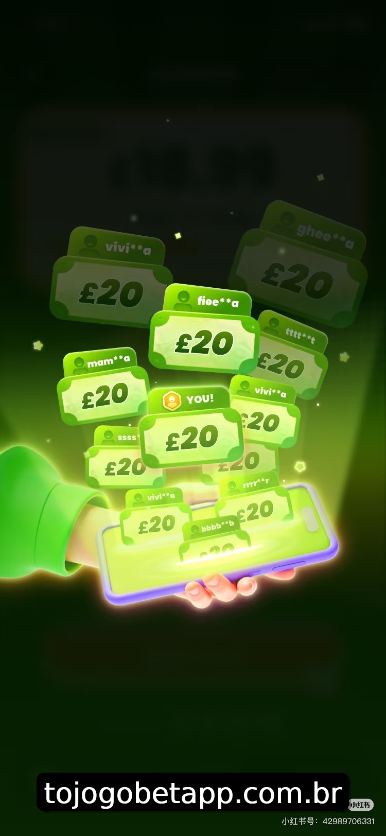 Interface do App tojogo